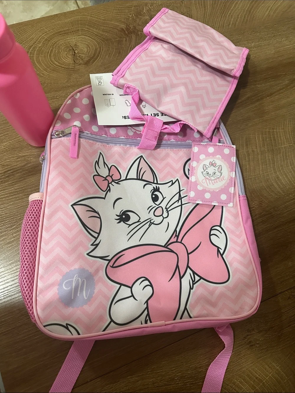 Disney Pink Kids 5-Piece Backpack Set